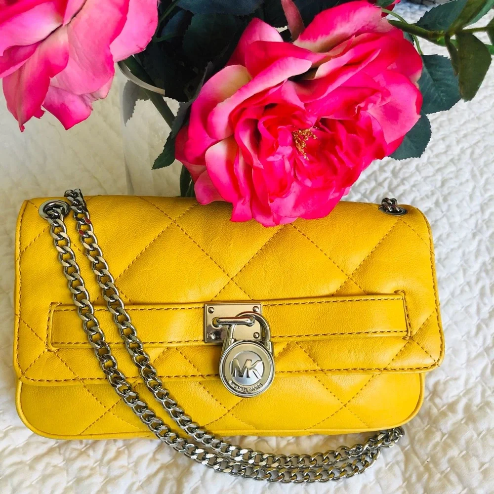 Michael Kors yellow bag